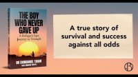 The Boy Who Never Gave Up by Emmanuel Taban & Andrew Crofts